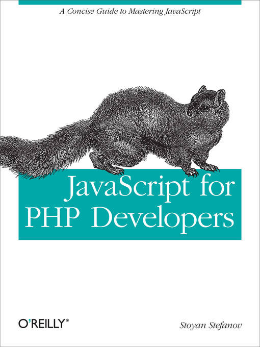 Title details for JavaScript for PHP Developers by Stoyan  Stefanov - Available